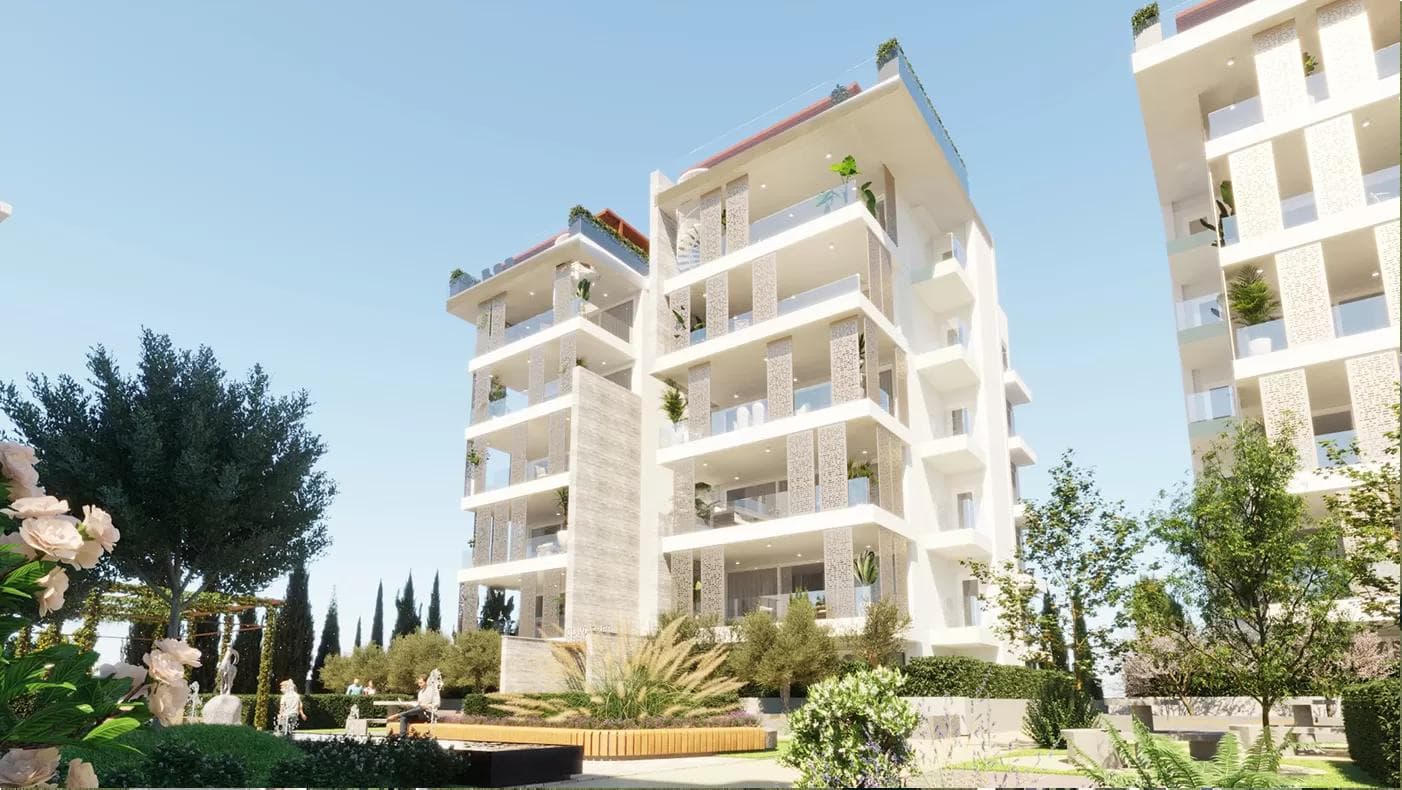 3-bedrooms apartments in Nicosia, Cyprus.