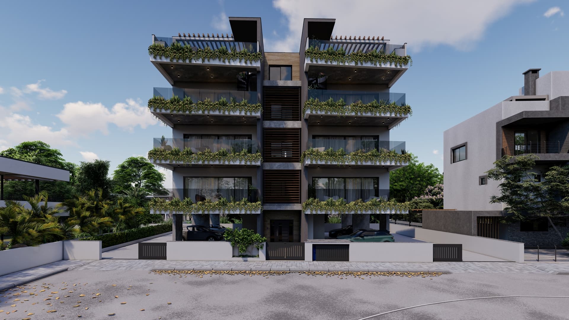 2-bedrooms apartments in Limassol, Cyprus.