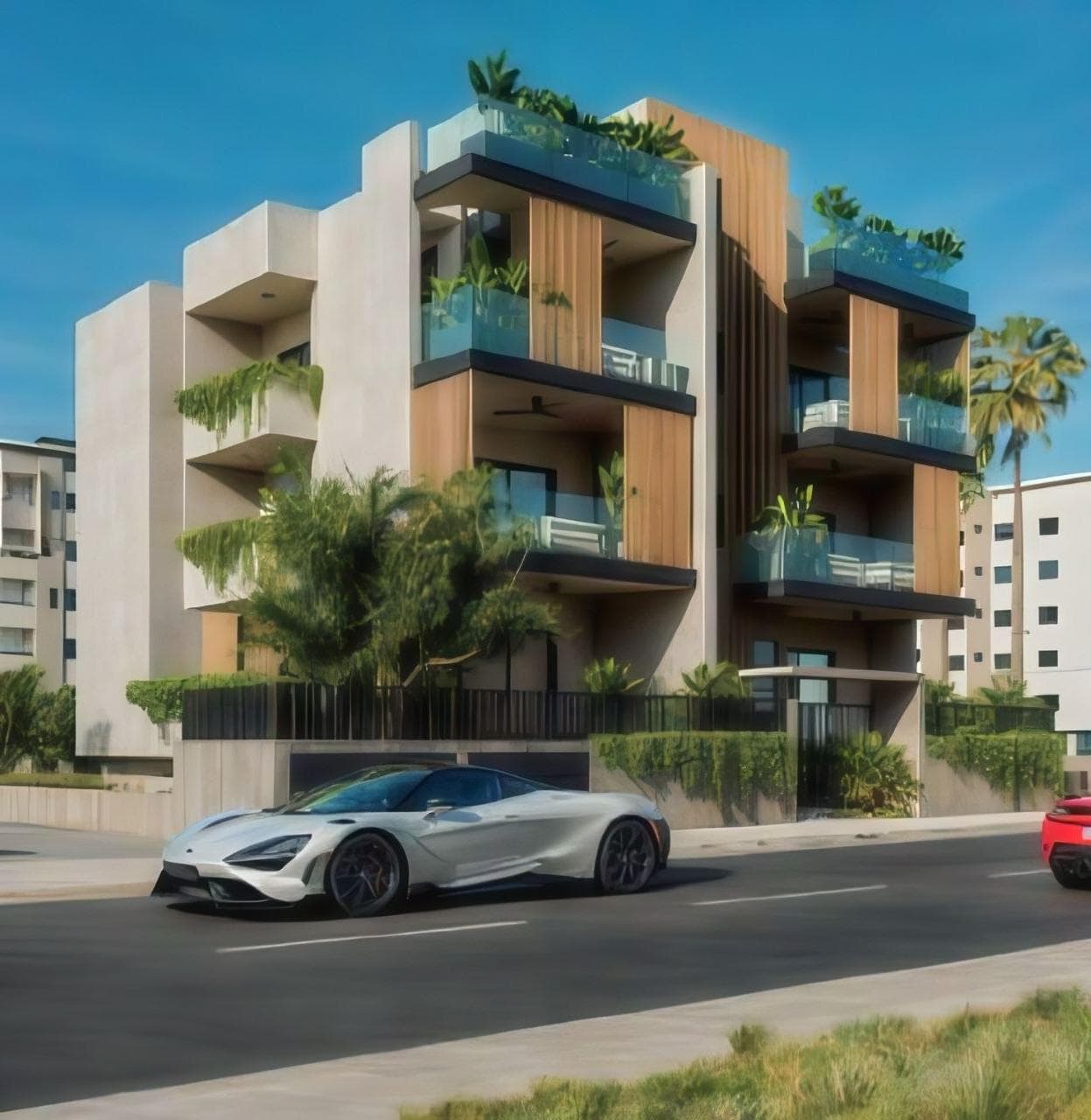 2-bedrooms apartments in Limassol, Cyprus.