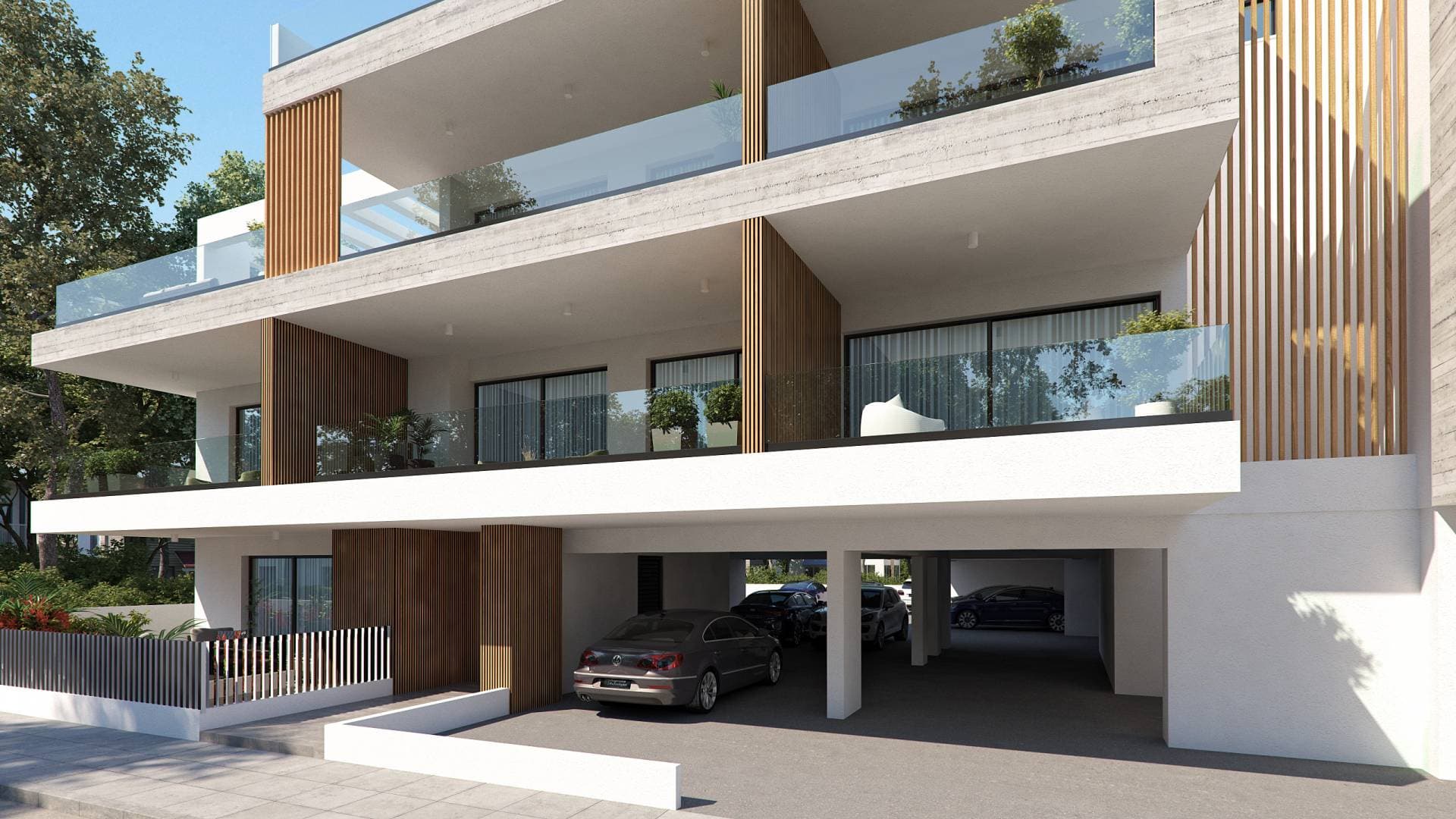 2-bedrooms apartments in Larnaca, Cyprus.