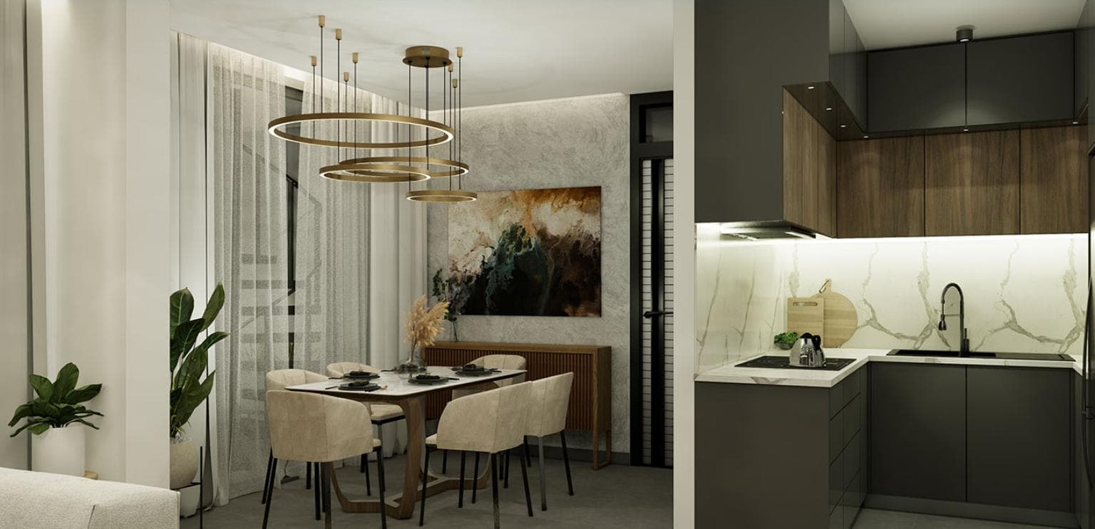 2-bedrooms apartments in Larnaca, Cyprus.