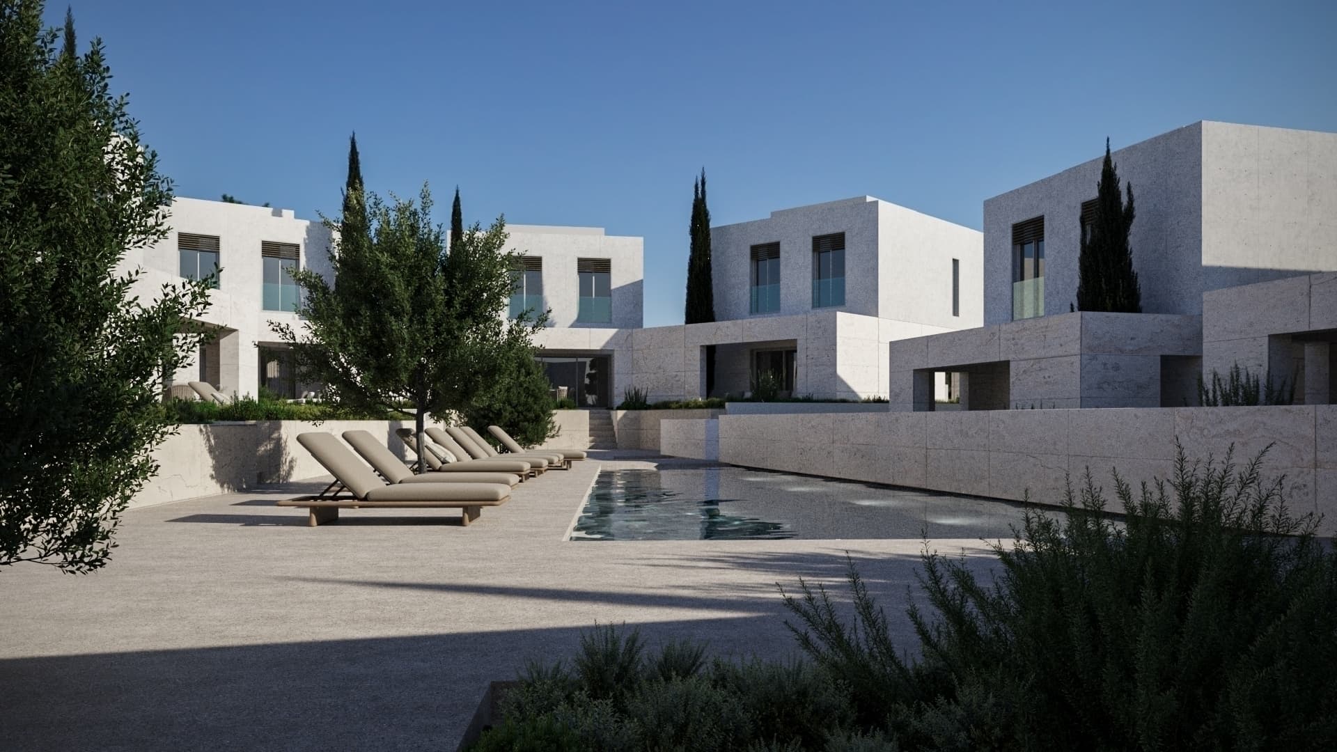 2-bedrooms house in Paphos, Cyprus.