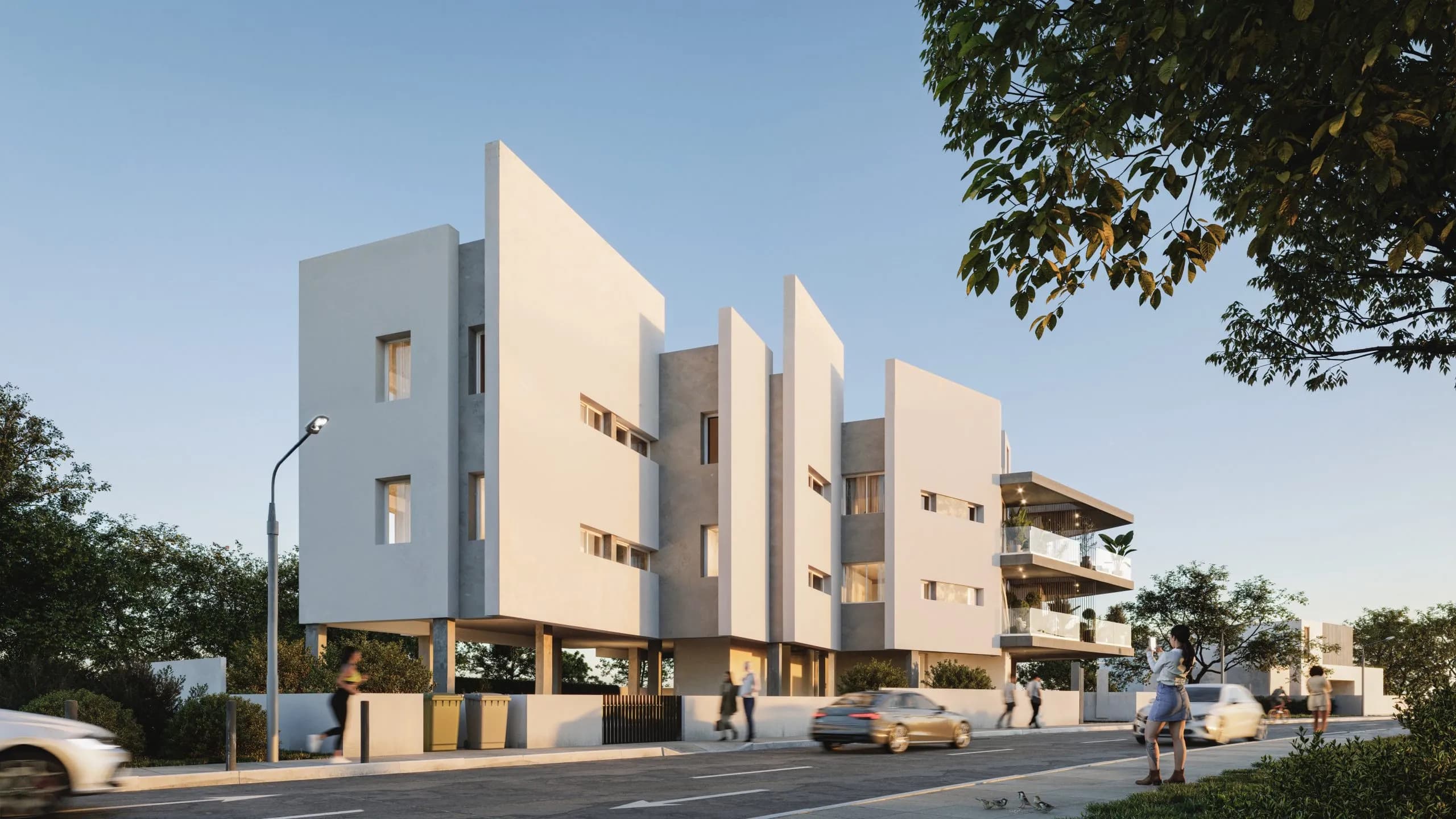 2-bedrooms apartments in Nicosia, Cyprus.