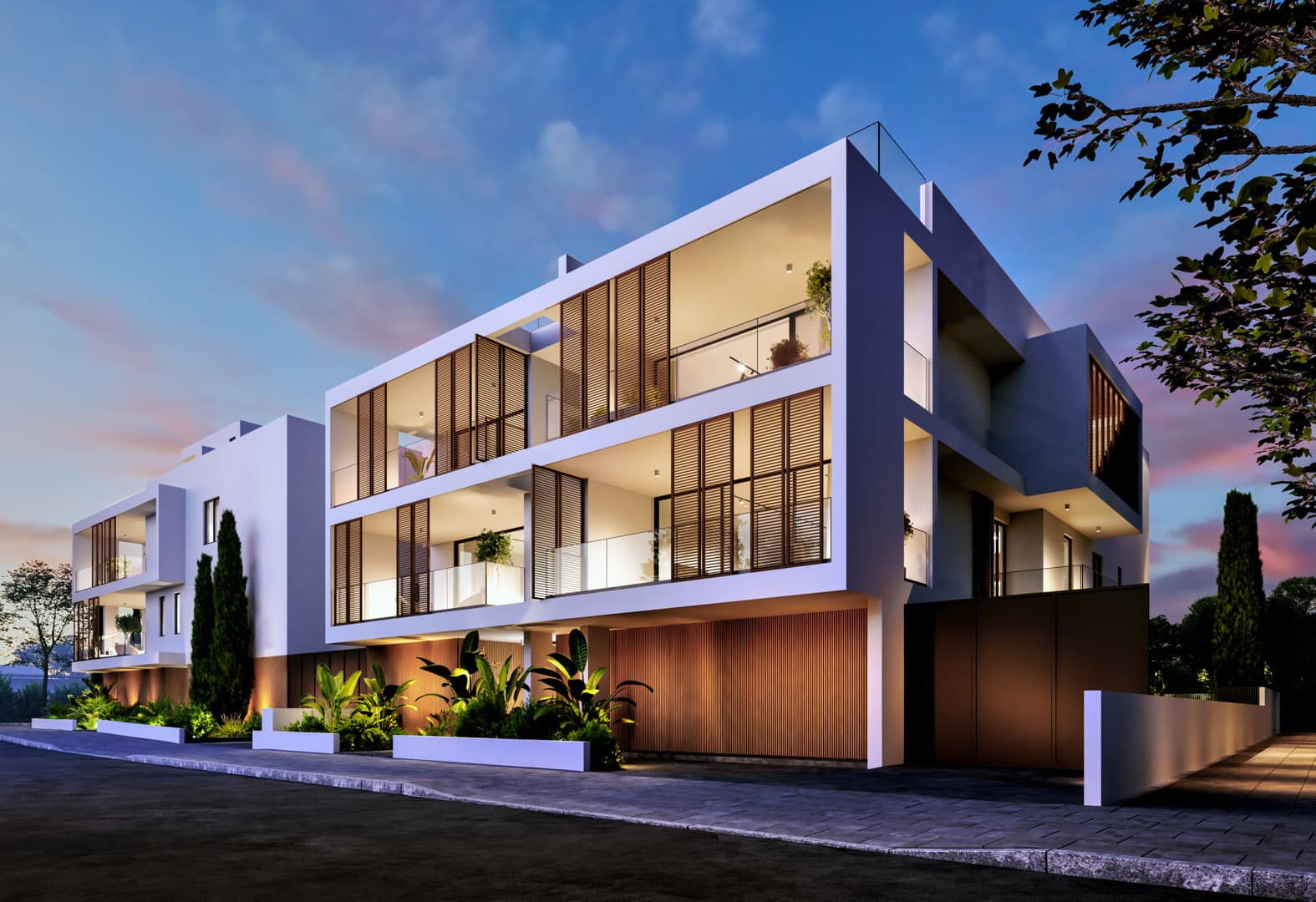 3-bedrooms apartments in Nicosia, Cyprus.