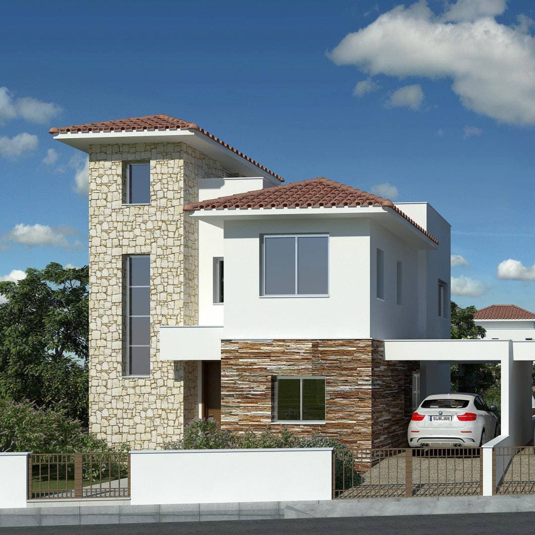 3-bedrooms house in Limassol, Cyprus.