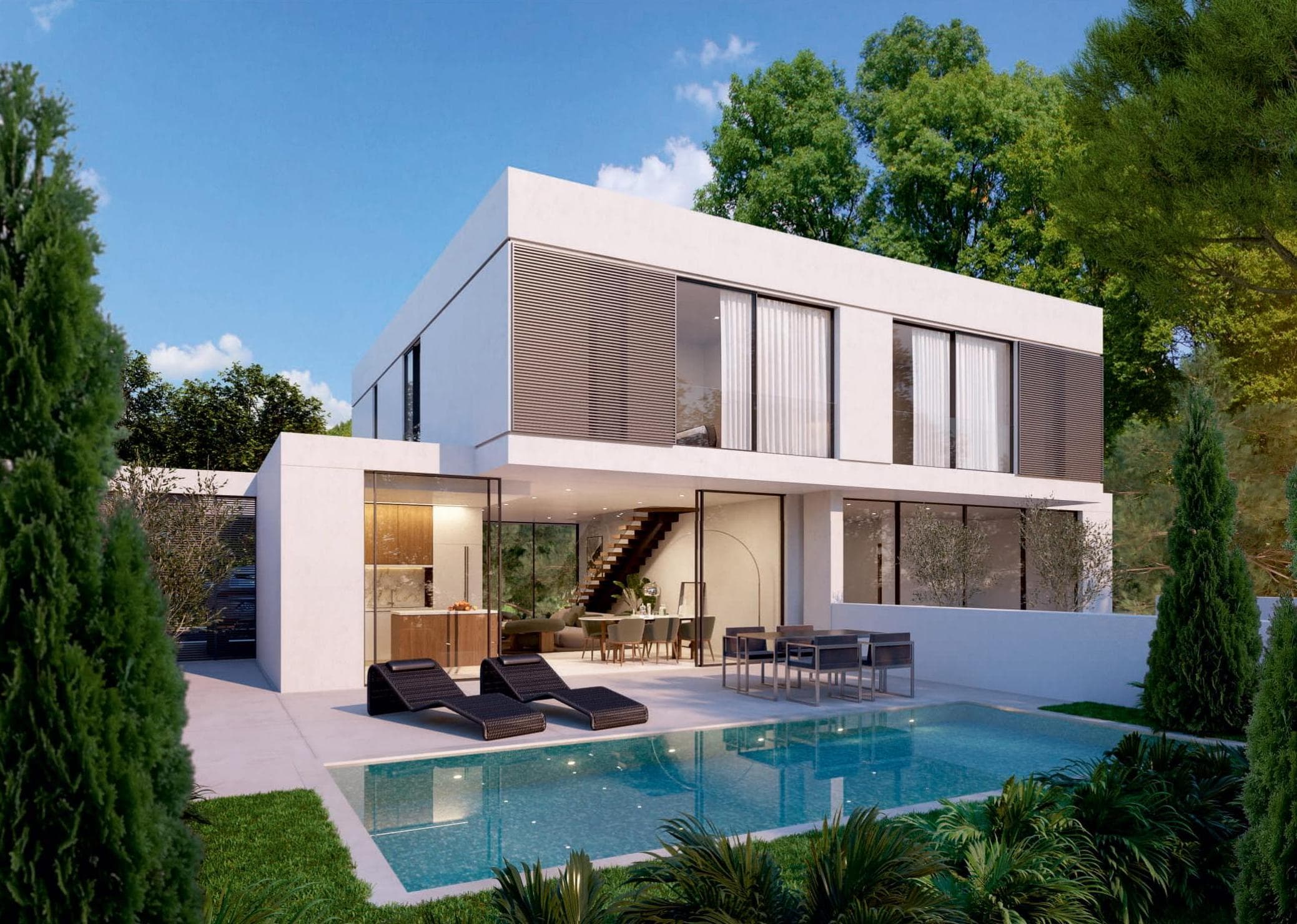 3-bedrooms house in Larnaca, Cyprus.