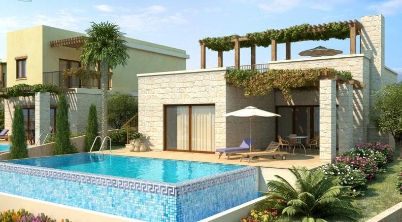 3-bedrooms house in Paphos, Cyprus.