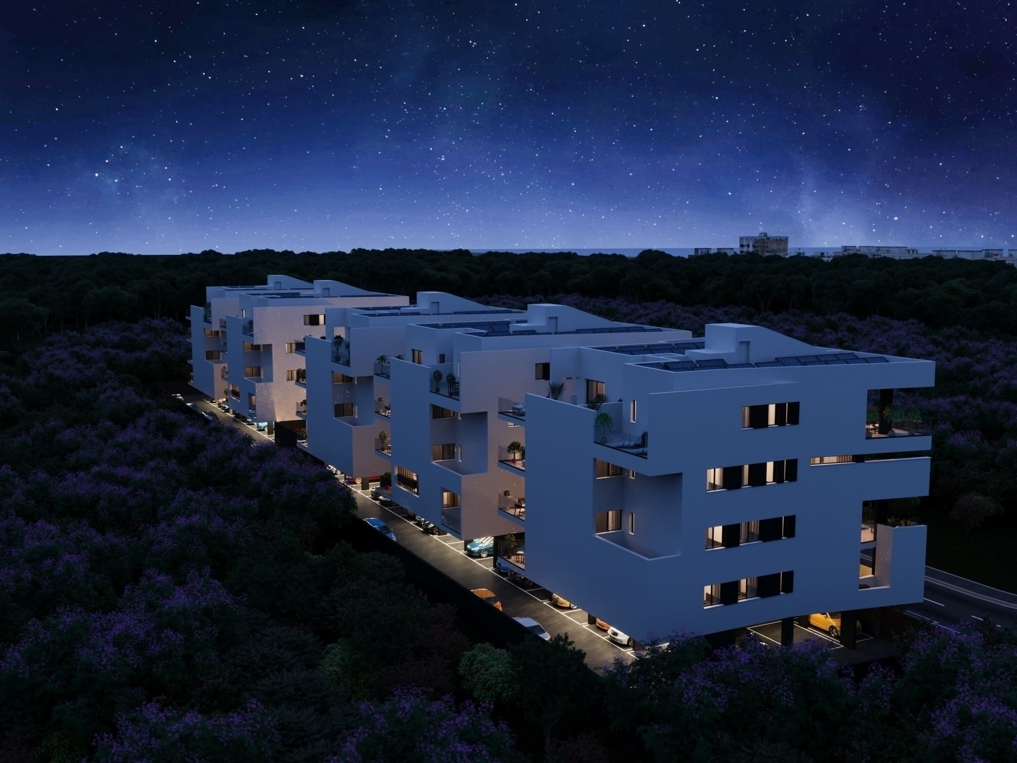 2-bedrooms apartments in Larnaca, Cyprus.