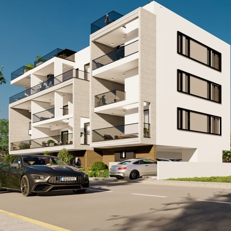 2-bedrooms apartments in Larnaca, Cyprus.