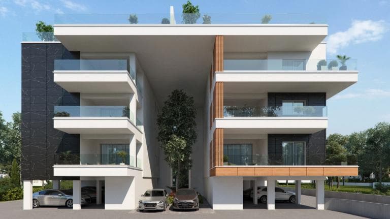 2-bedrooms apartments in Limassol, Cyprus.