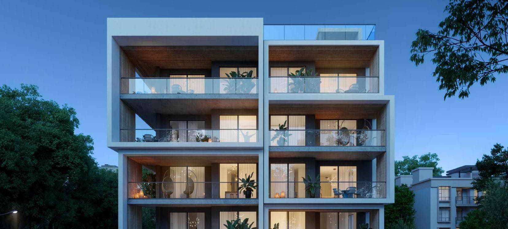 3-bedrooms apartments in Limassol, Cyprus.