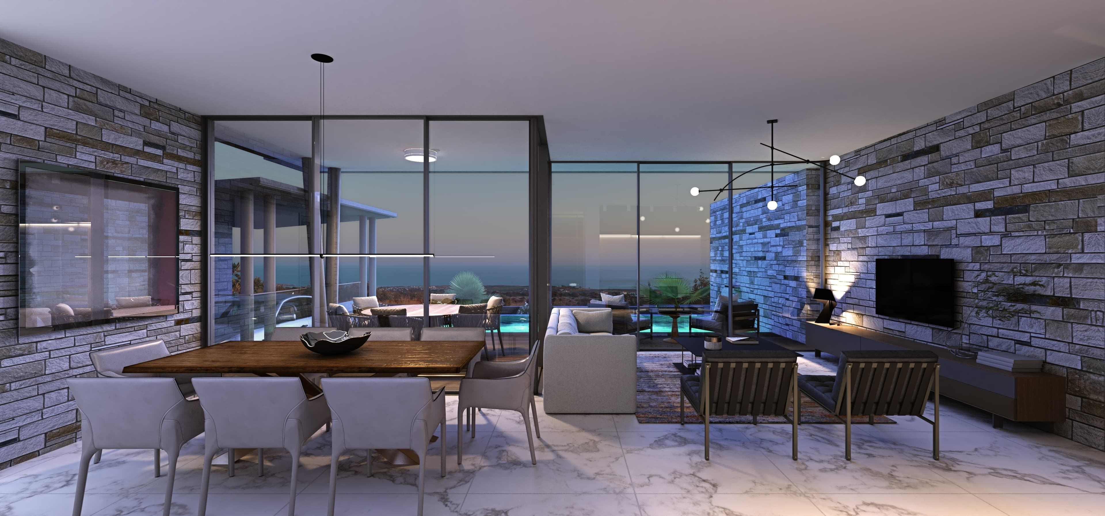4-bedrooms house in Paphos, Cyprus.
