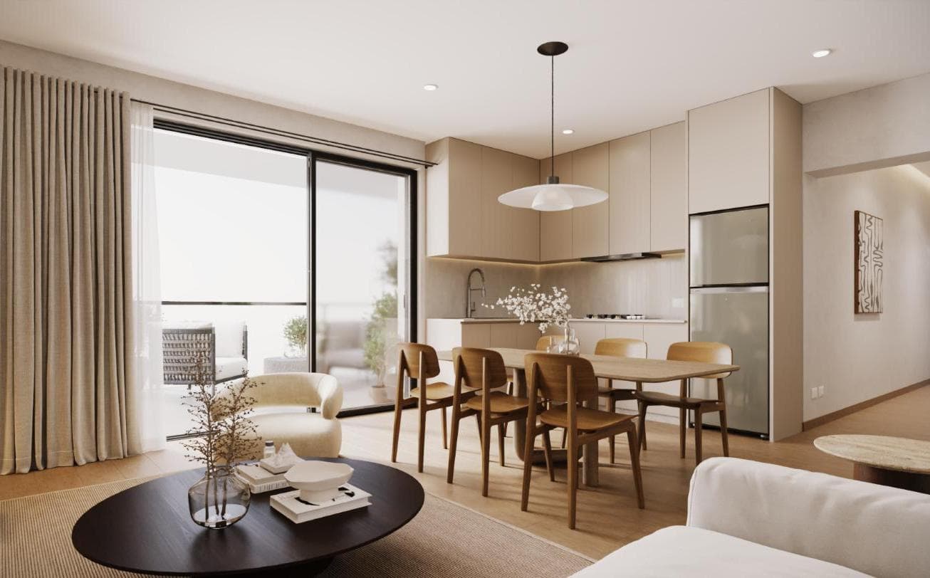 2-bedrooms apartments in Nicosia, Cyprus.