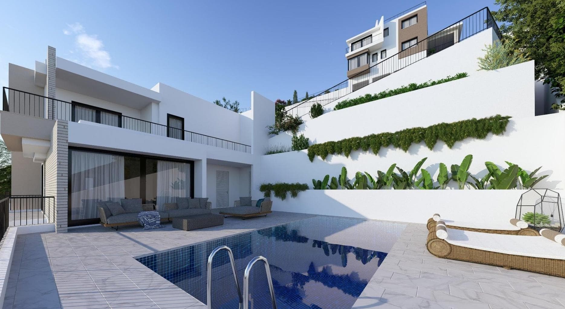 3-bedrooms house in Limassol, Cyprus.