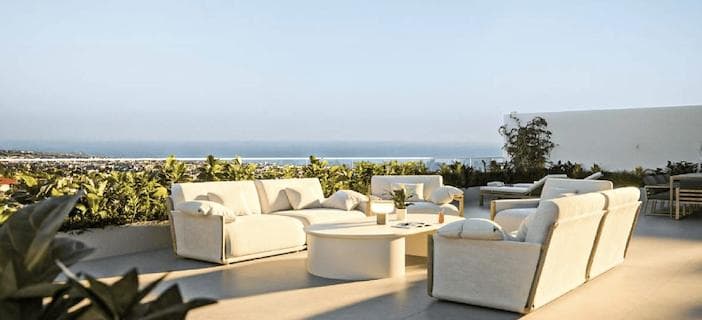 2-bedrooms apartments in Limassol, Cyprus.