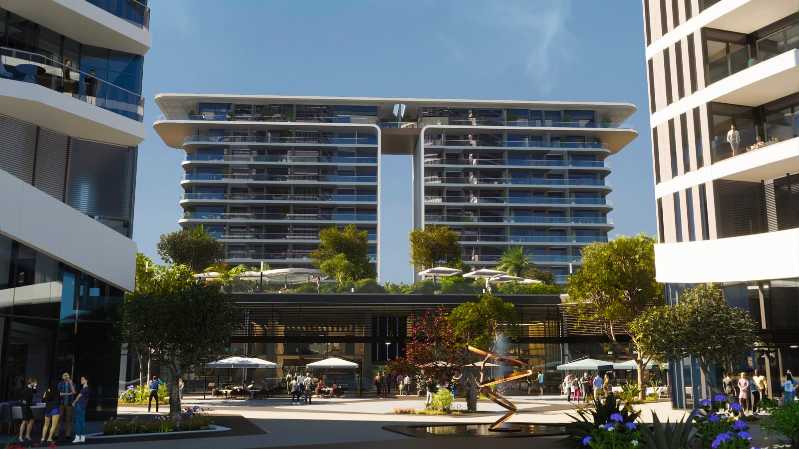 2-bedrooms apartments in Limassol, Cyprus.