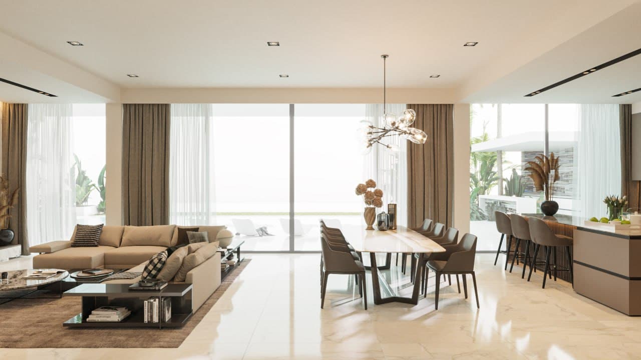 4-bedrooms house in Limassol, Cyprus.