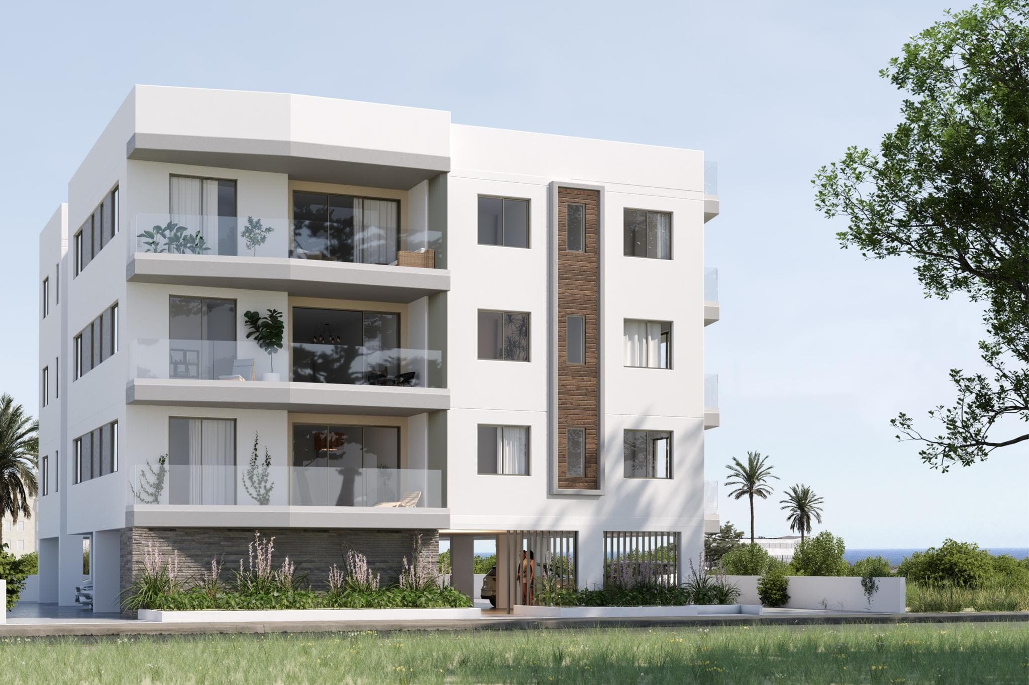 2-bedrooms apartments in Famagusta, Cyprus.