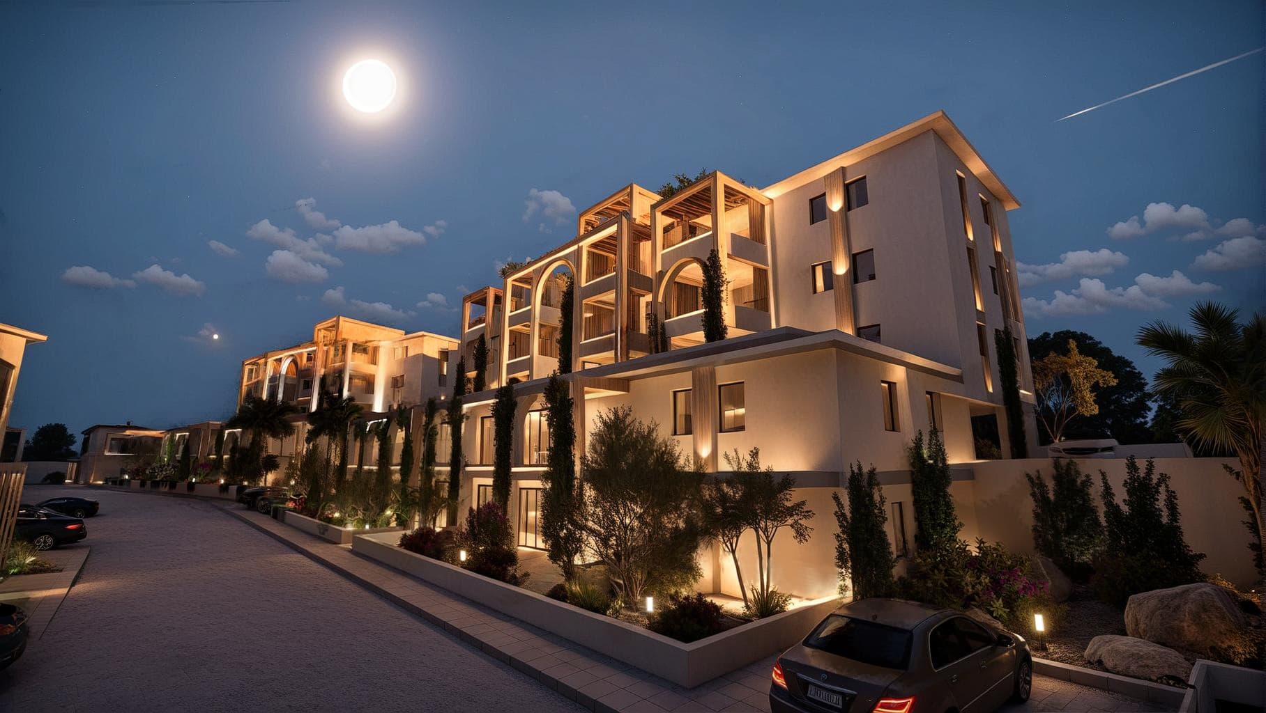 2-bedrooms apartments in Paphos, Cyprus.