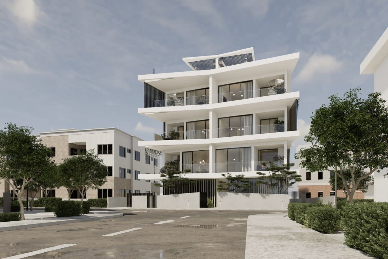 2-bedrooms apartments in Nicosia, Cyprus.