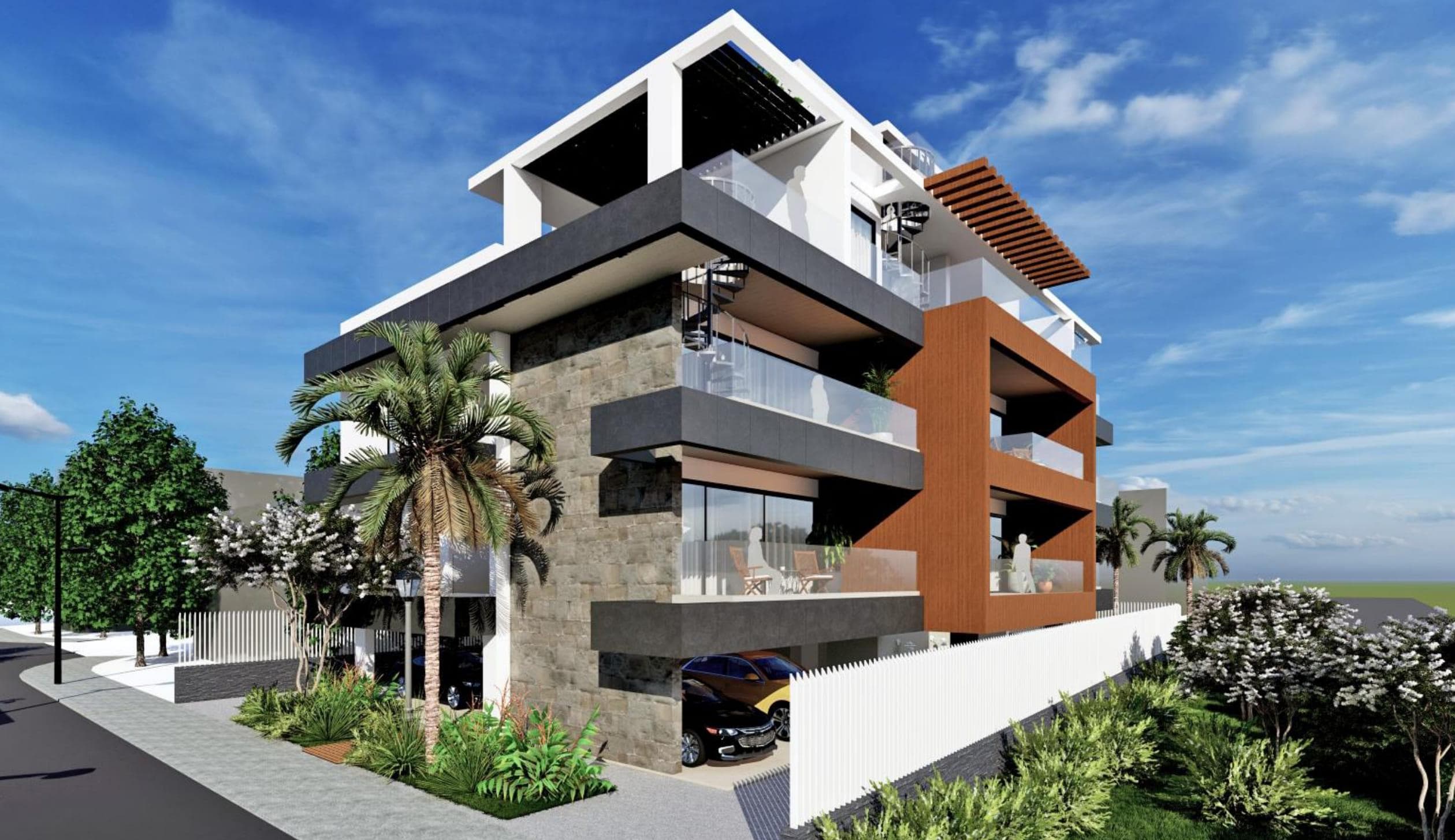 2-bedrooms apartments in Larnaca, Cyprus.