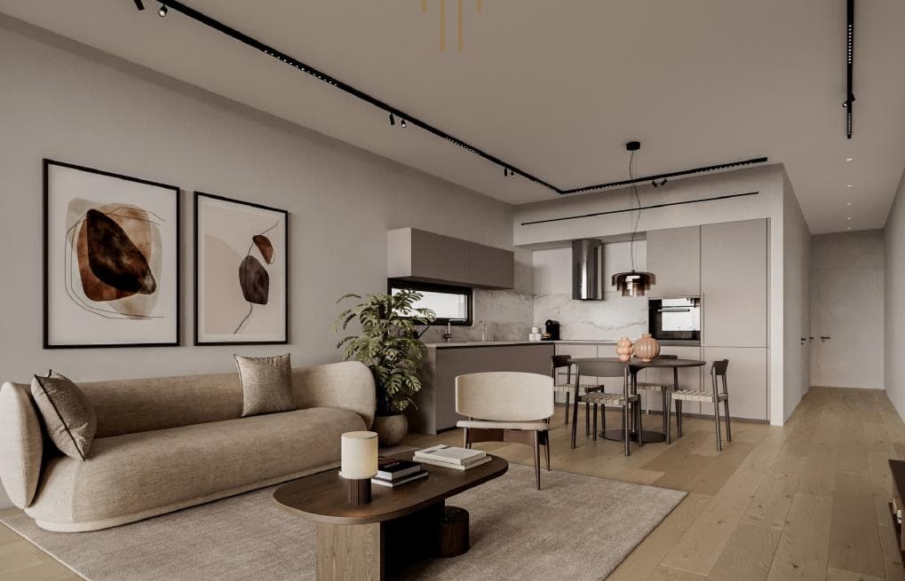 3-bedrooms apartments in Nicosia, Cyprus.
