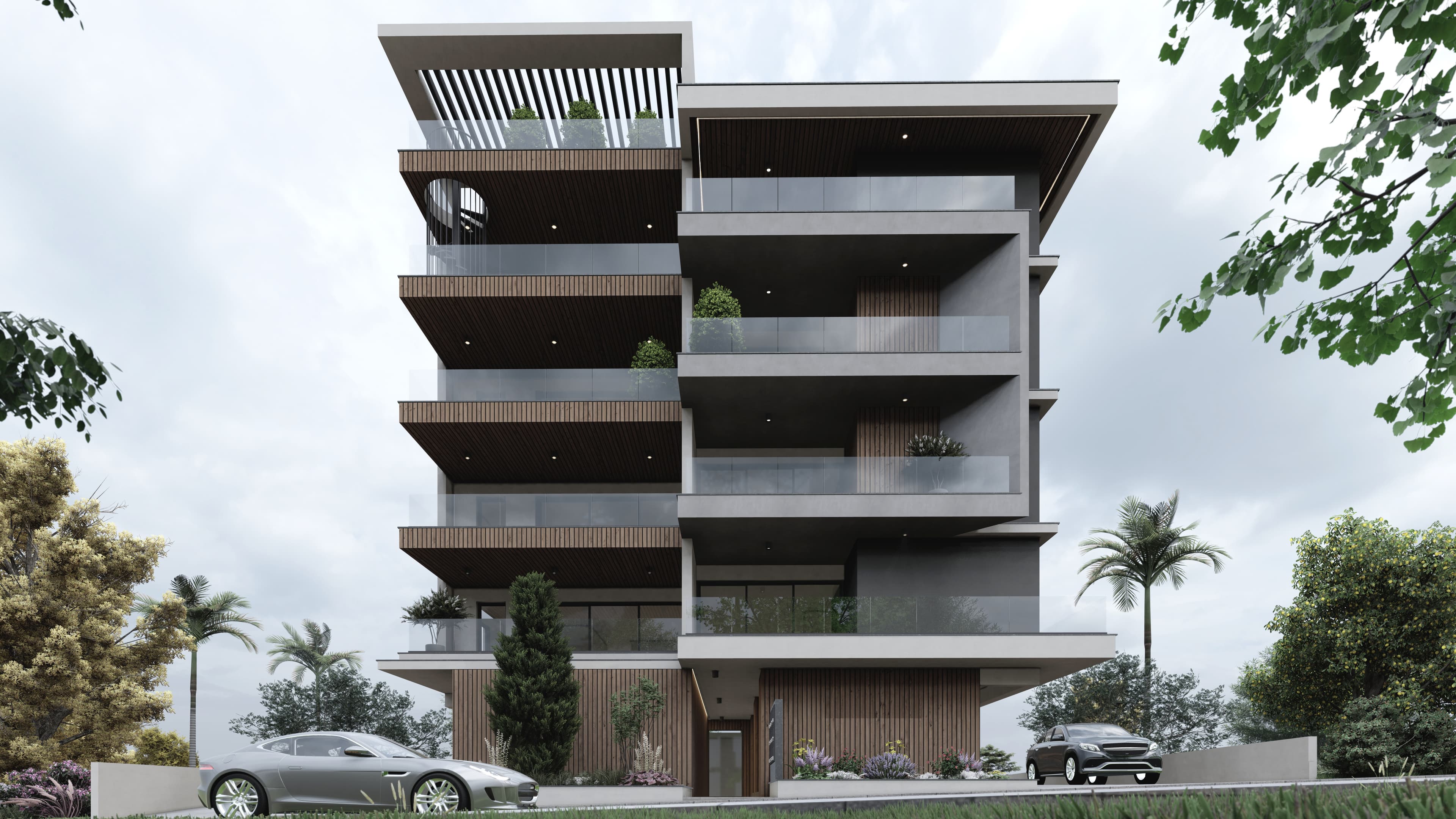 2-bedrooms apartments in Nicosia, Cyprus.