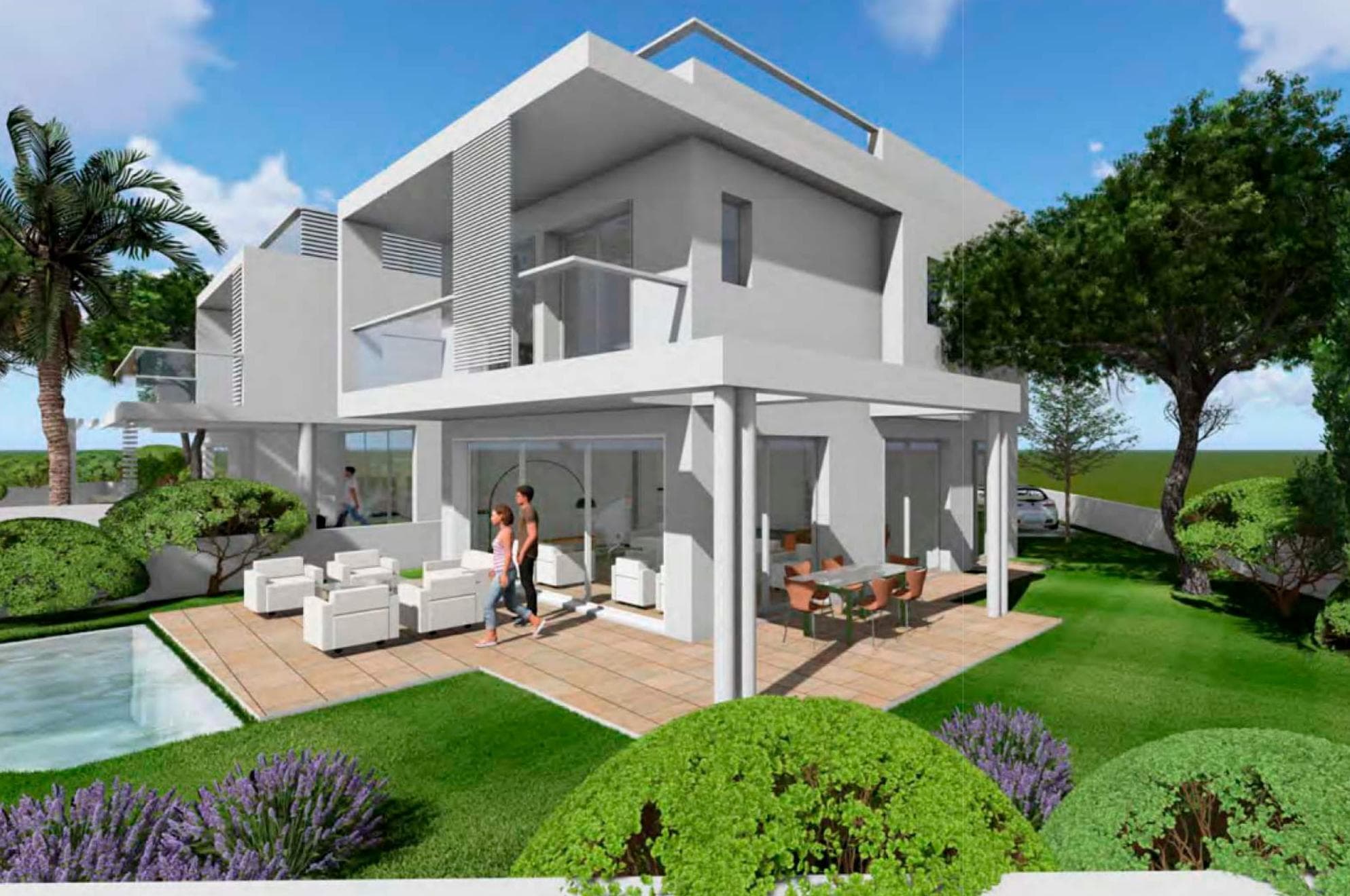3-bedrooms house in Paphos, Cyprus.