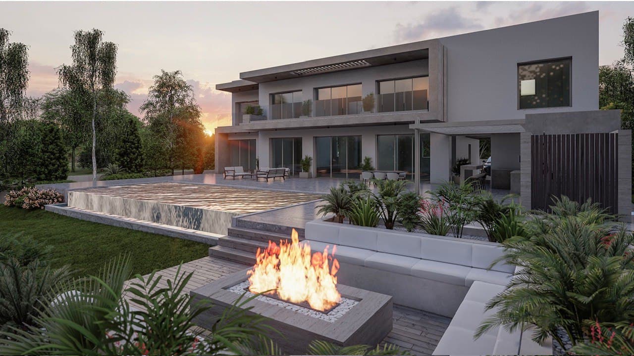6-bedrooms house in Limassol, Cyprus.