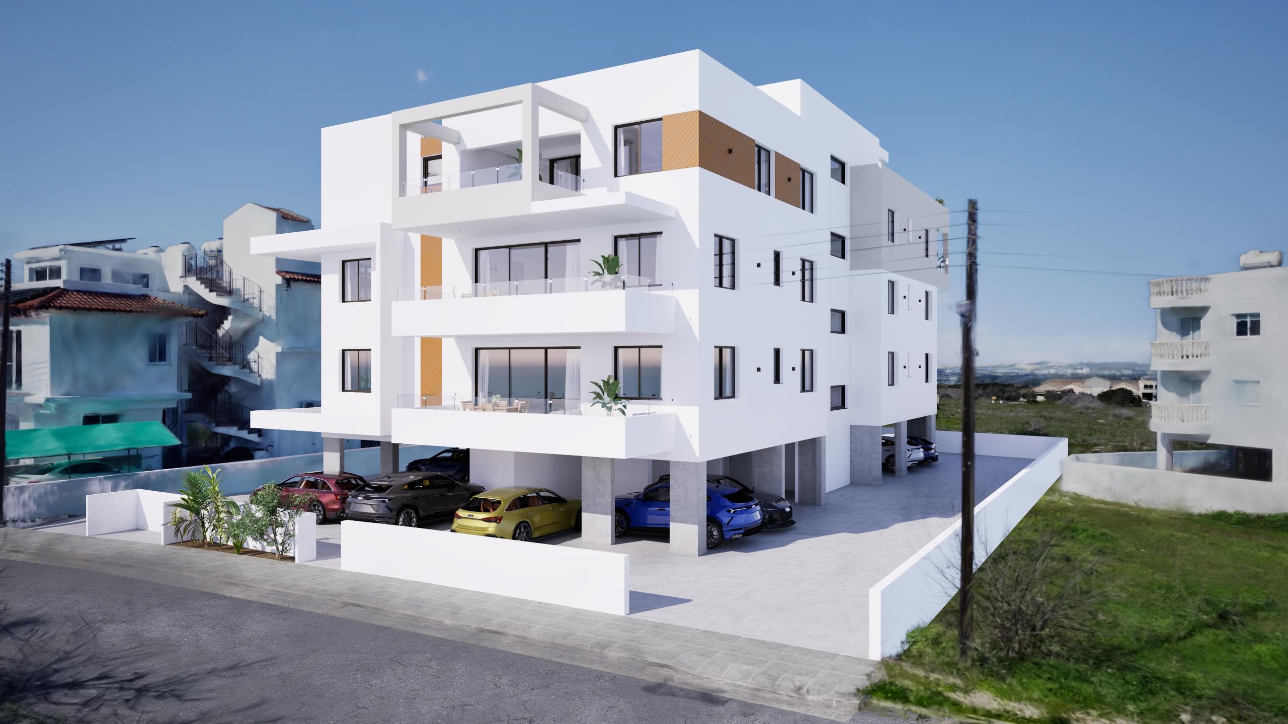 2-bedrooms apartments in Famagusta, Cyprus.