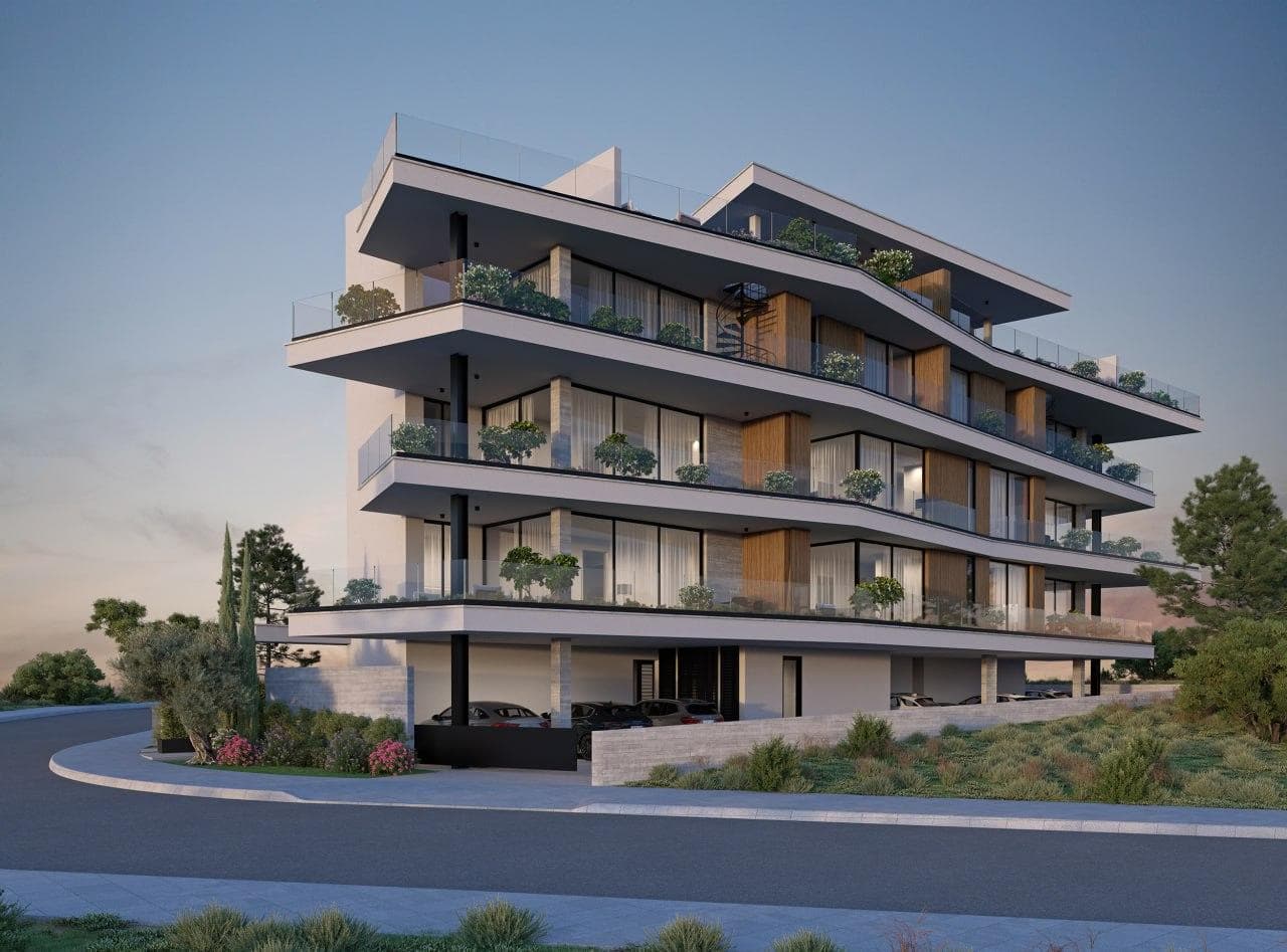 2-bedrooms apartments in Limassol, Cyprus.