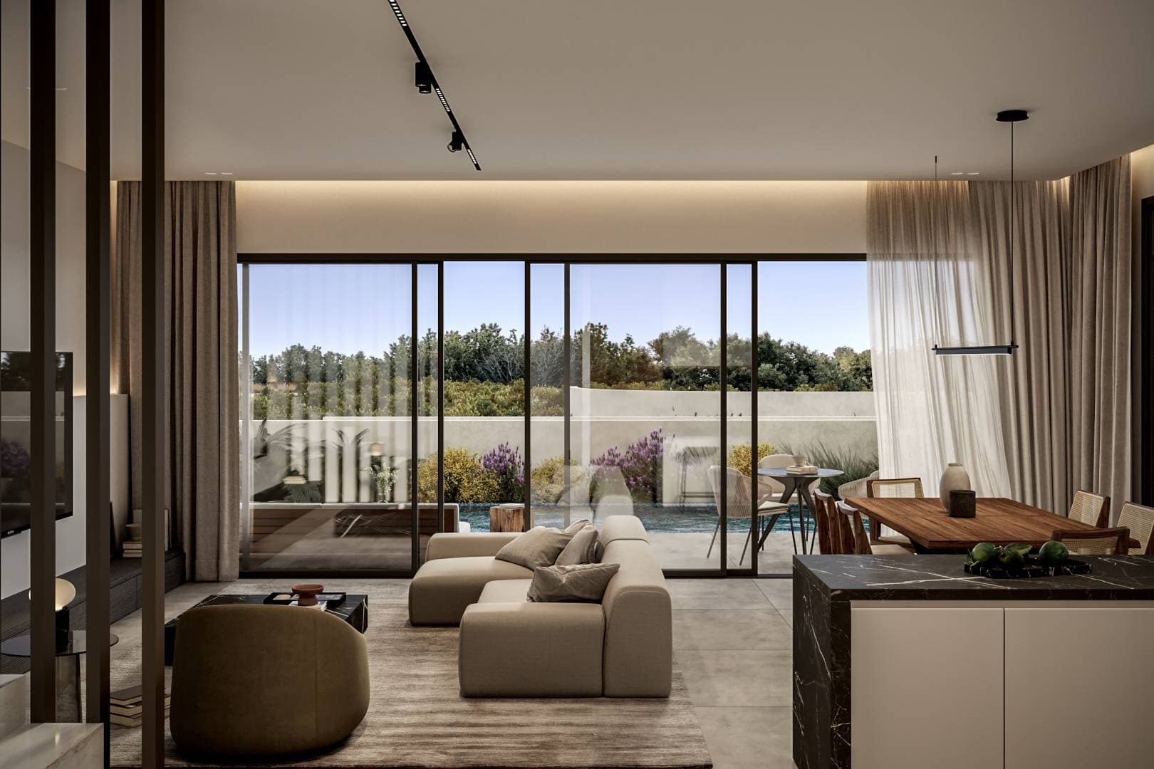 3-bedrooms house in Larnaca, Cyprus.