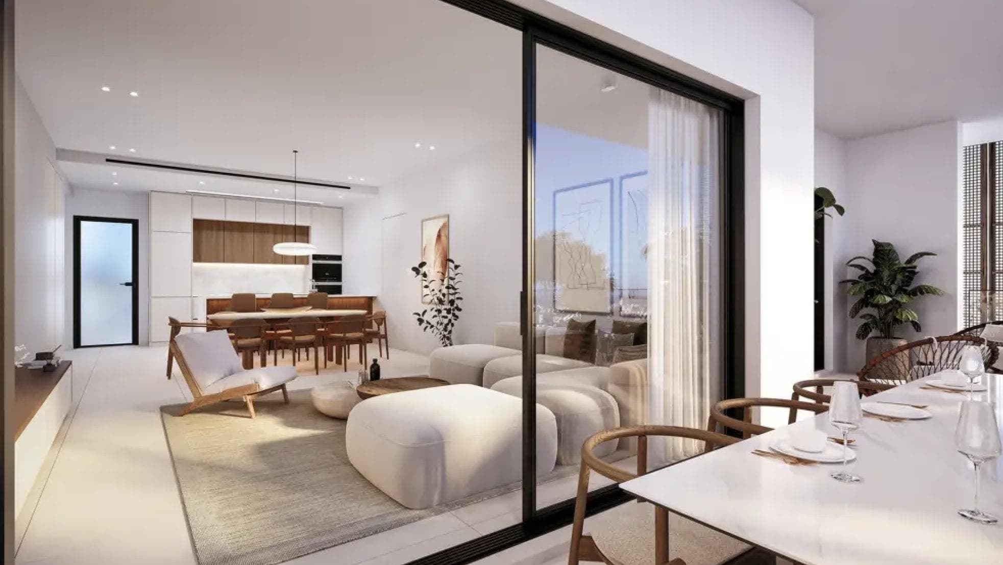 3-bedrooms apartments in Limassol, Cyprus.