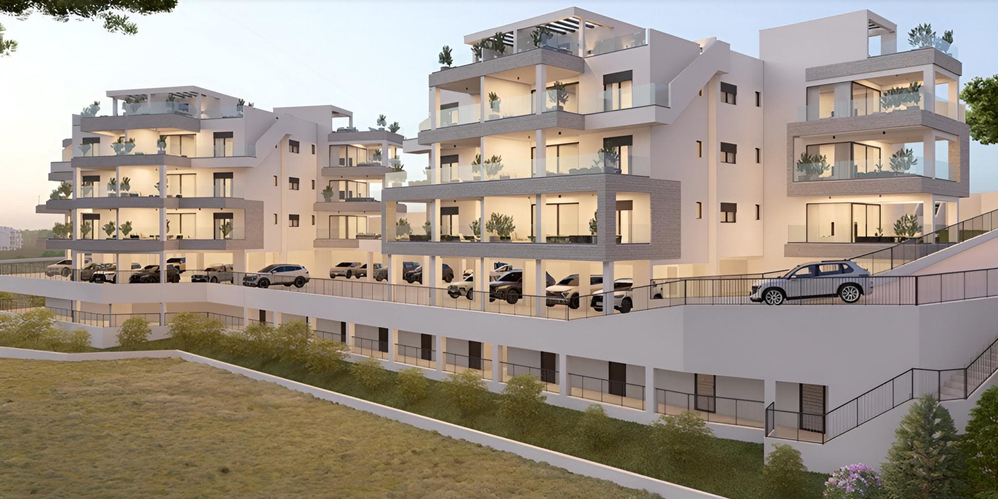 2-bedrooms apartments in Limassol, Cyprus.