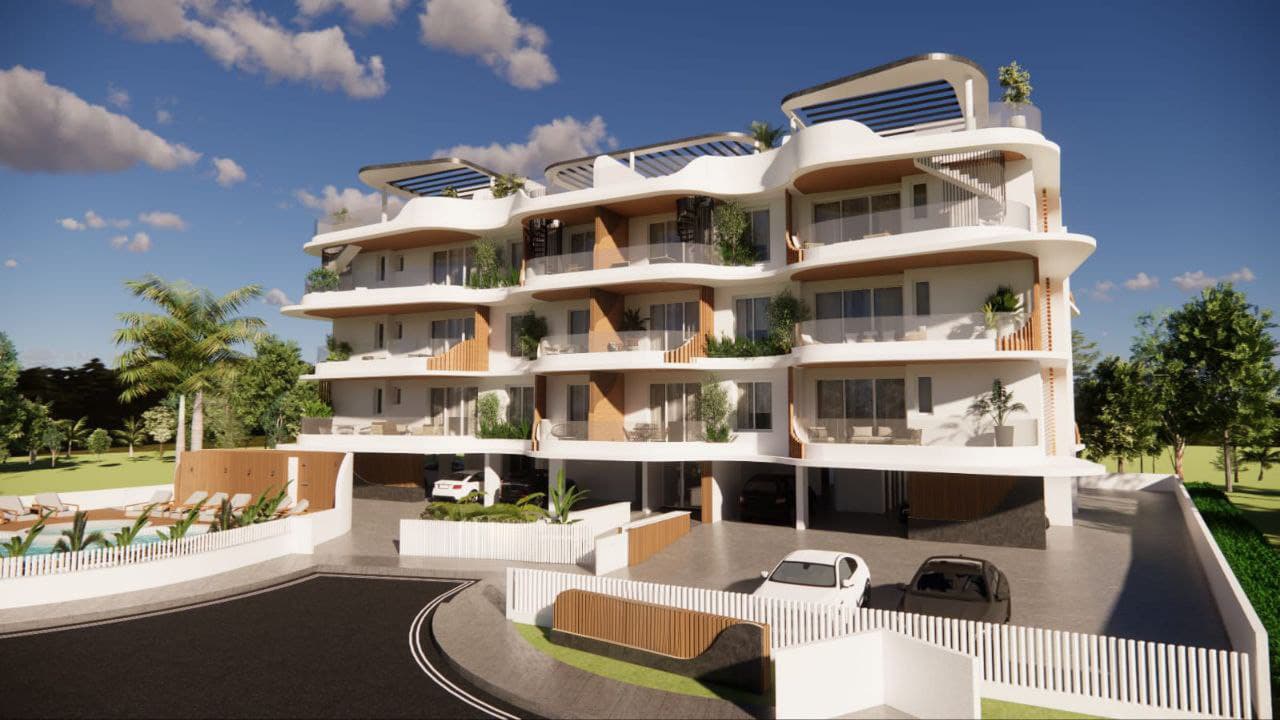 2-bedrooms apartments in Larnaca, Cyprus.