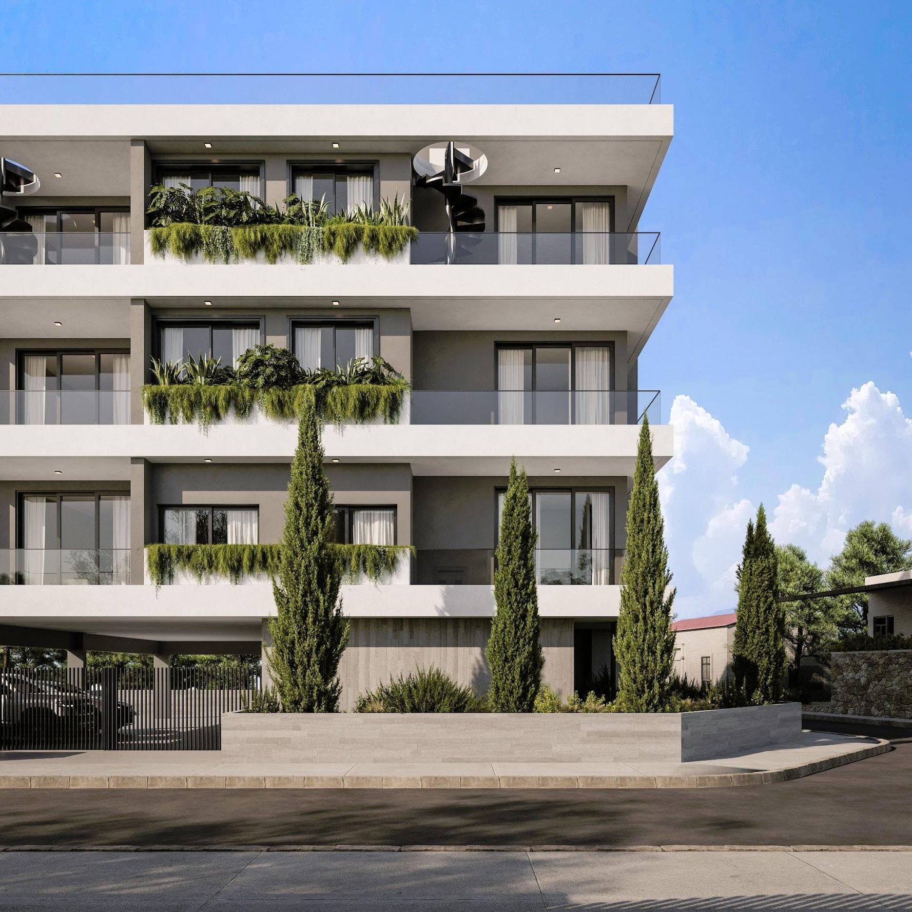 2-bedrooms apartments in Limassol, Cyprus.
