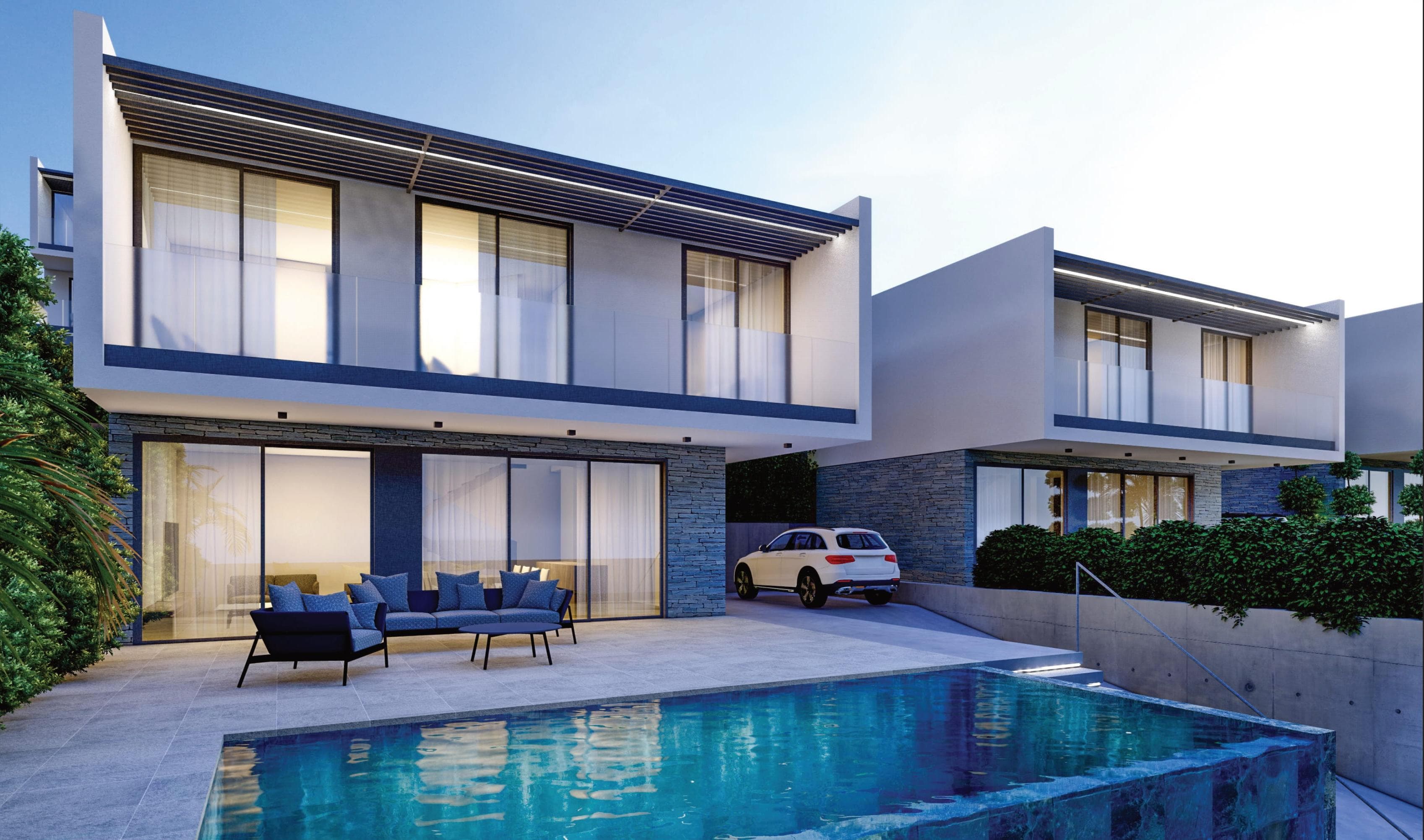 3-bedrooms house in Paphos, Cyprus.