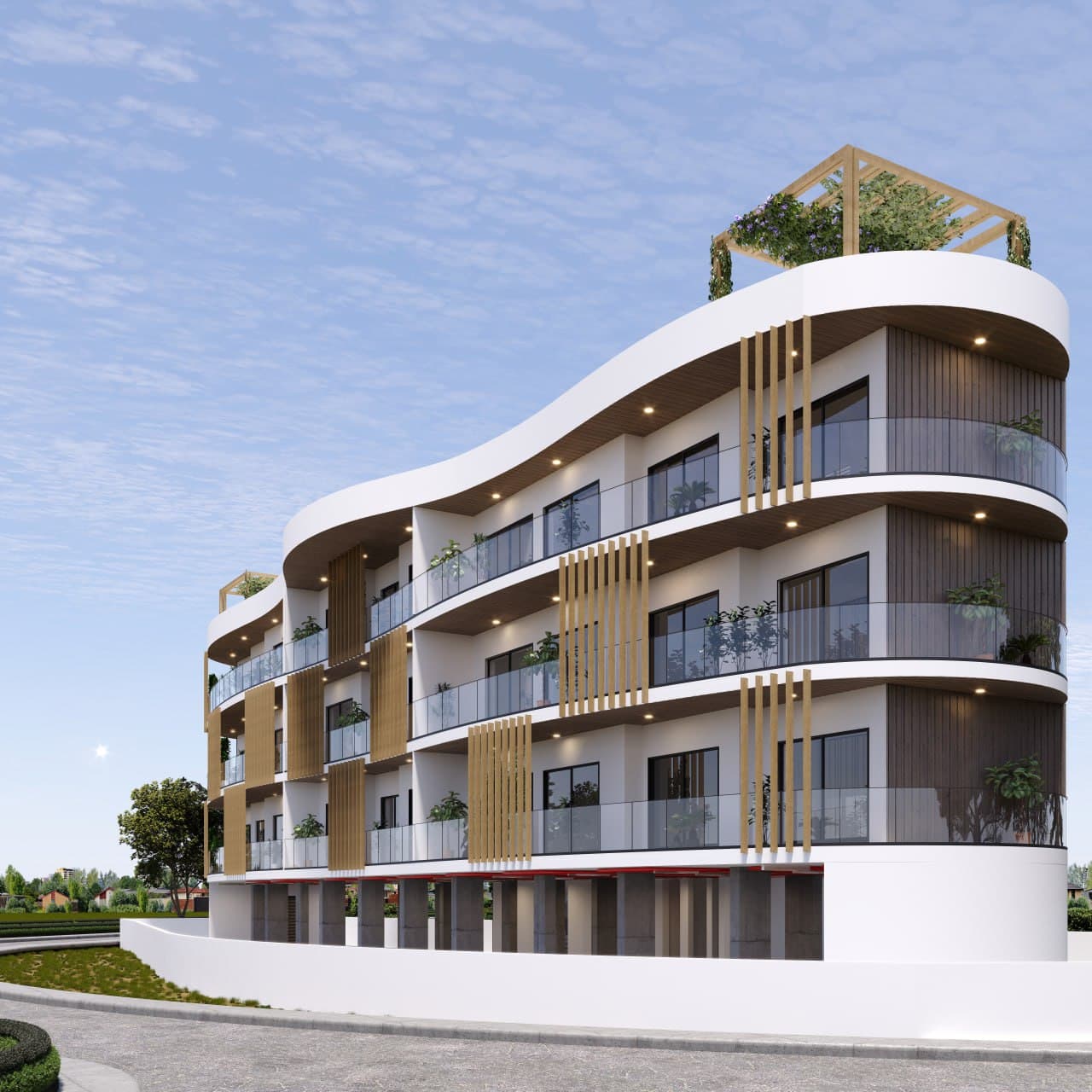 2-bedrooms apartments in Larnaca, Cyprus.