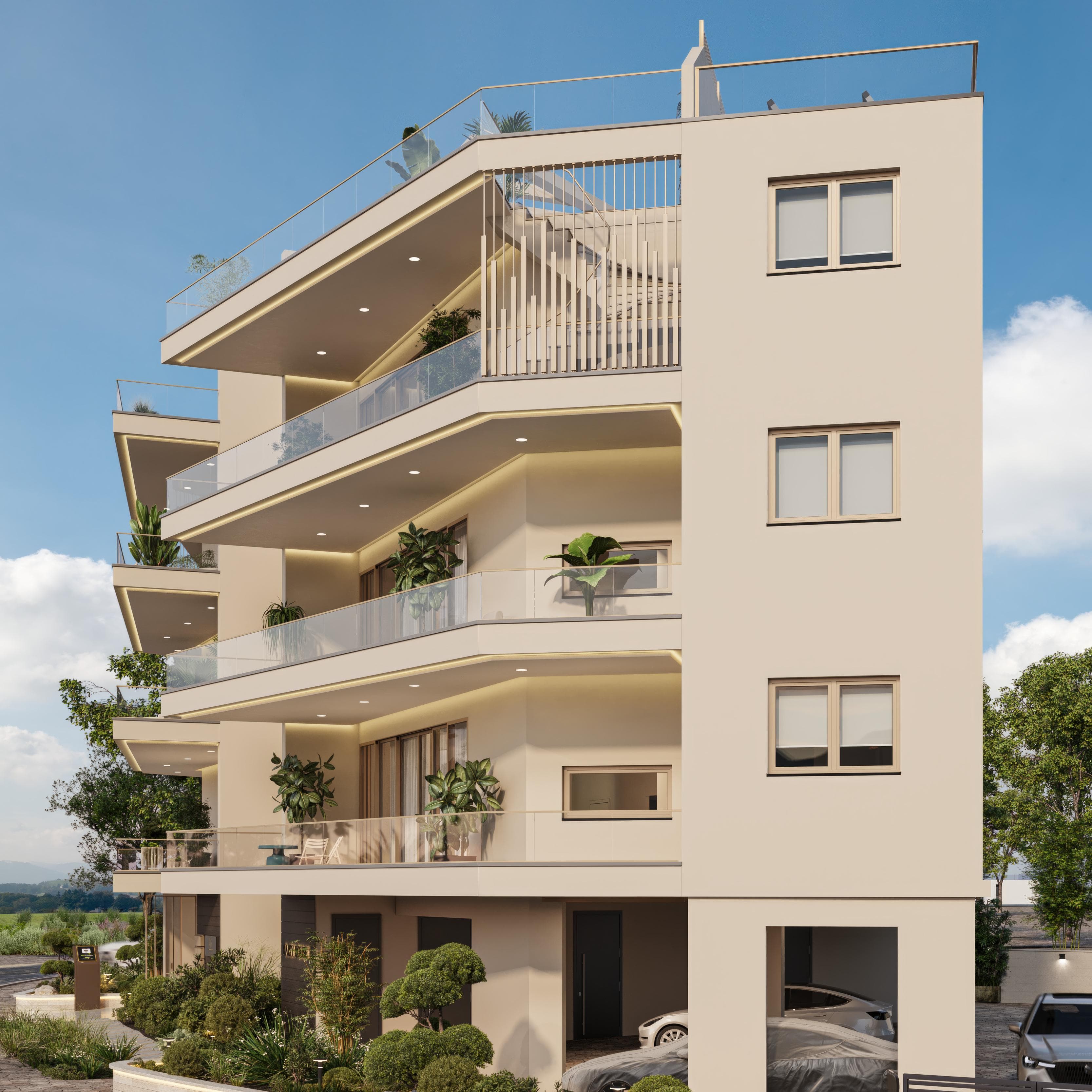 3-bedrooms apartments in Larnaca, Cyprus.