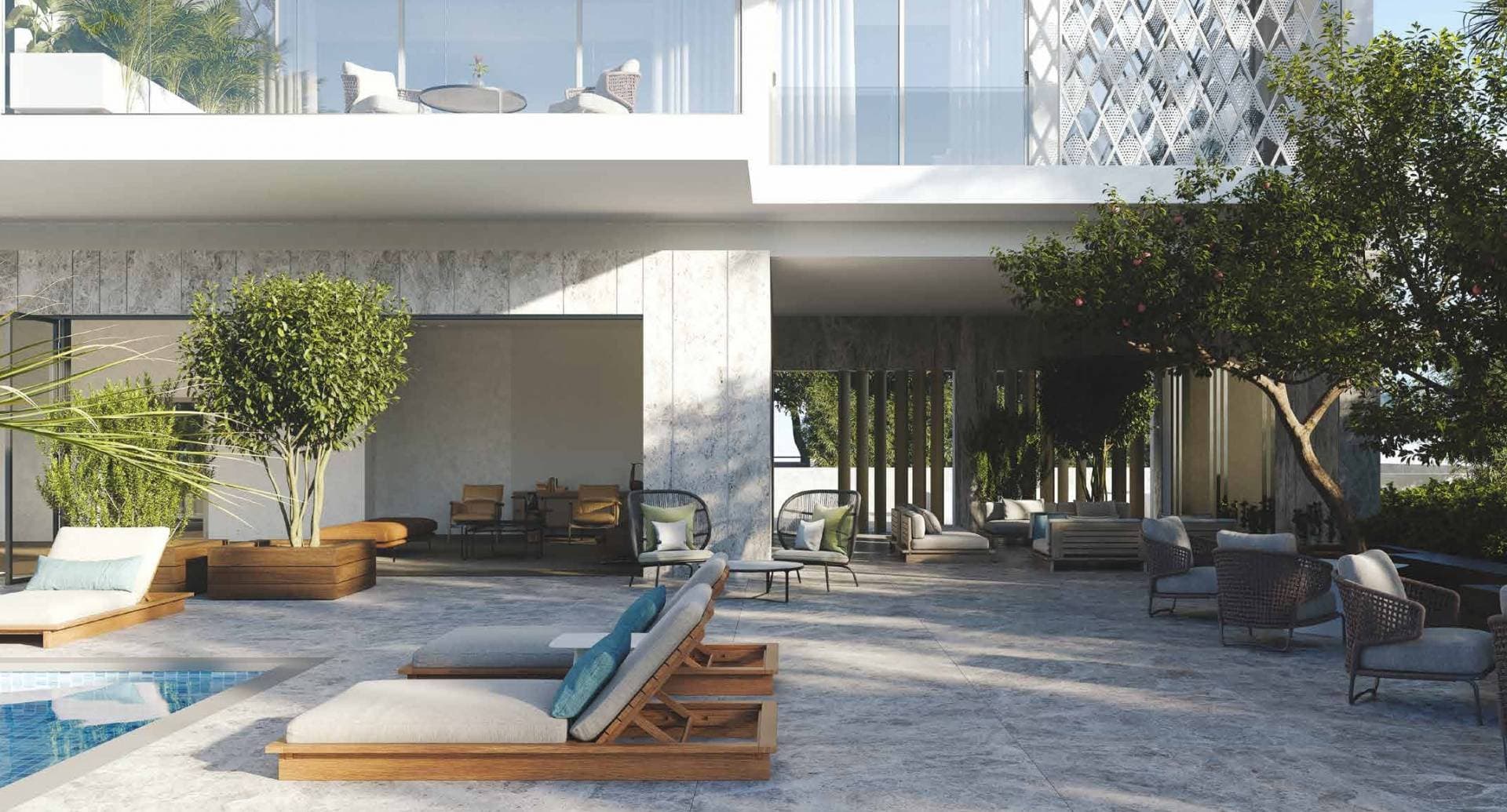2-bedrooms apartments in Limassol, Cyprus.