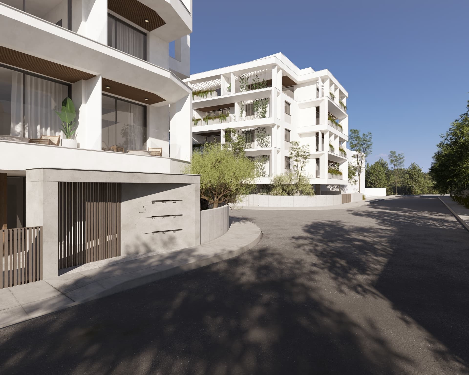 2-bedrooms apartments in Larnaca, Cyprus.