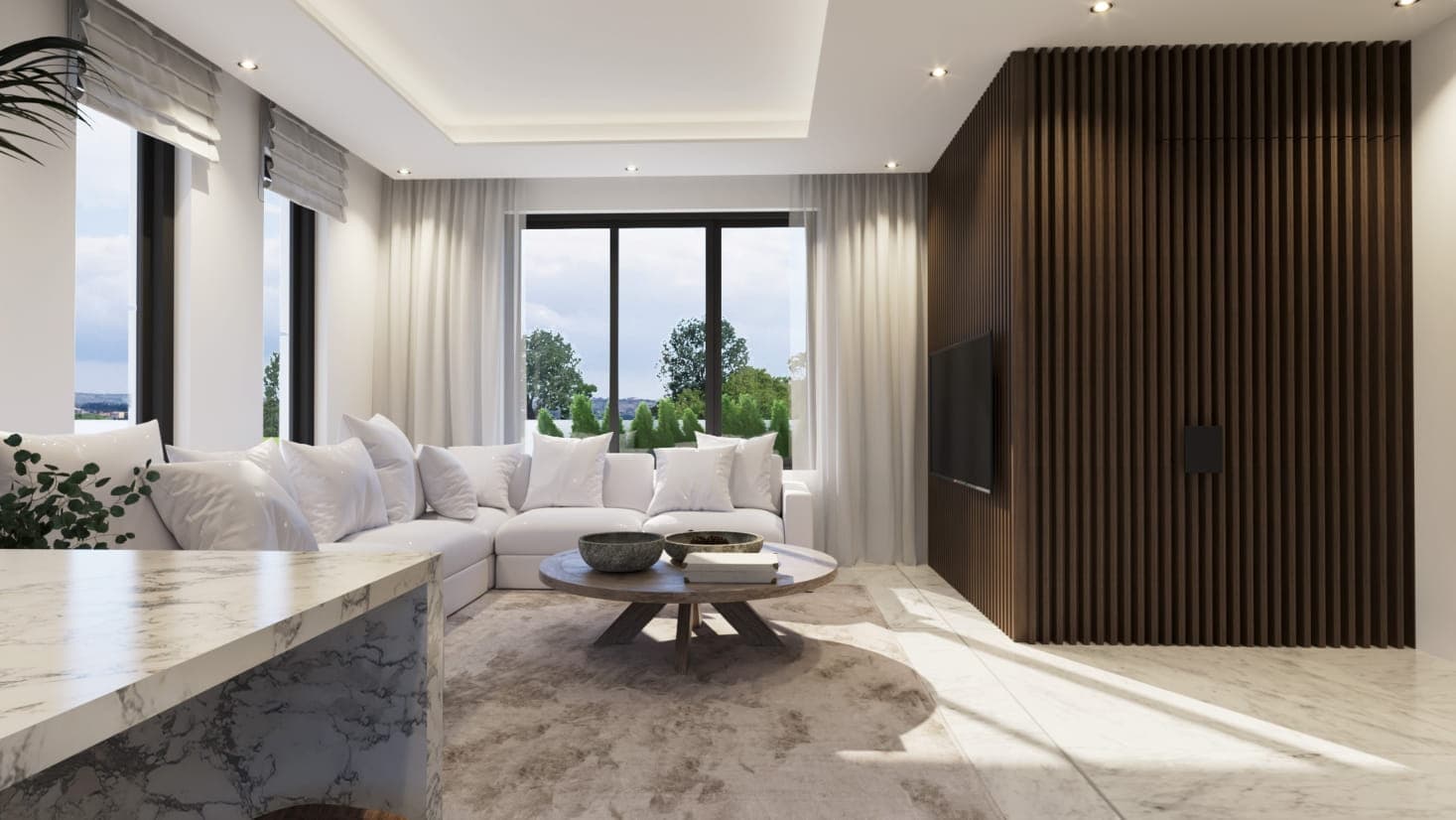 2-bedrooms apartments in Famagusta, Cyprus.