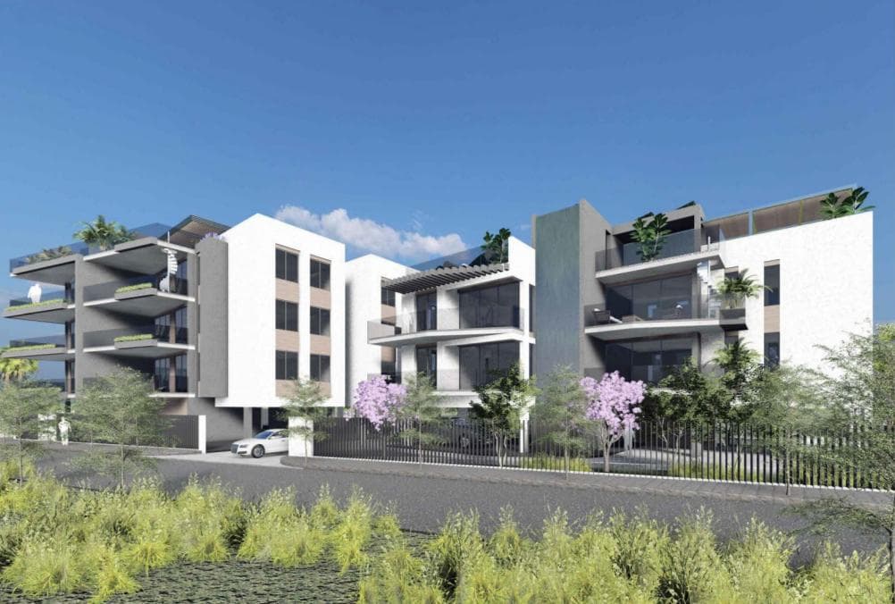 2-bedrooms apartments in Larnaca, Cyprus.
