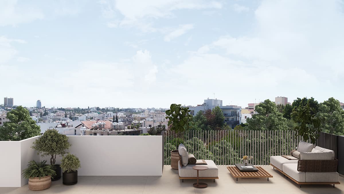 3-bedrooms apartments in Nicosia, Cyprus.