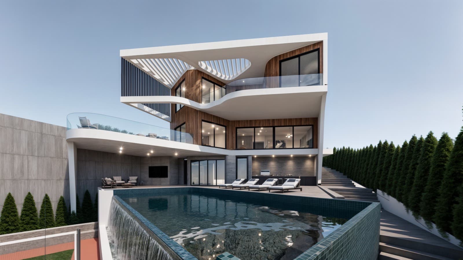 4-bedrooms house in Larnaca, Cyprus.