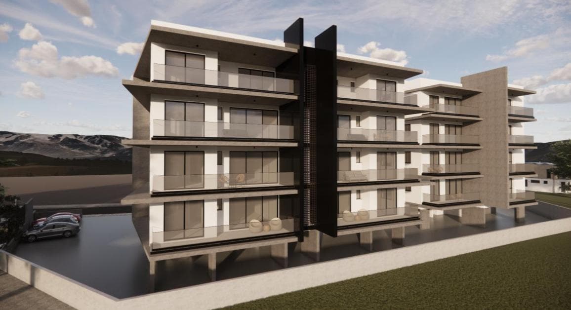 2-bedrooms apartments in Nicosia, Cyprus.