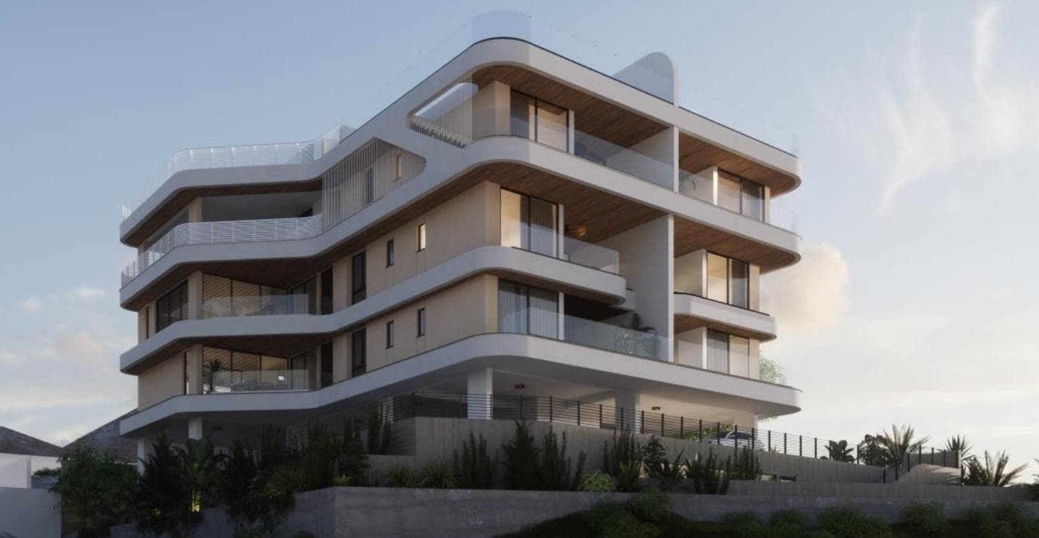 2-bedrooms apartments in Limassol, Cyprus.
