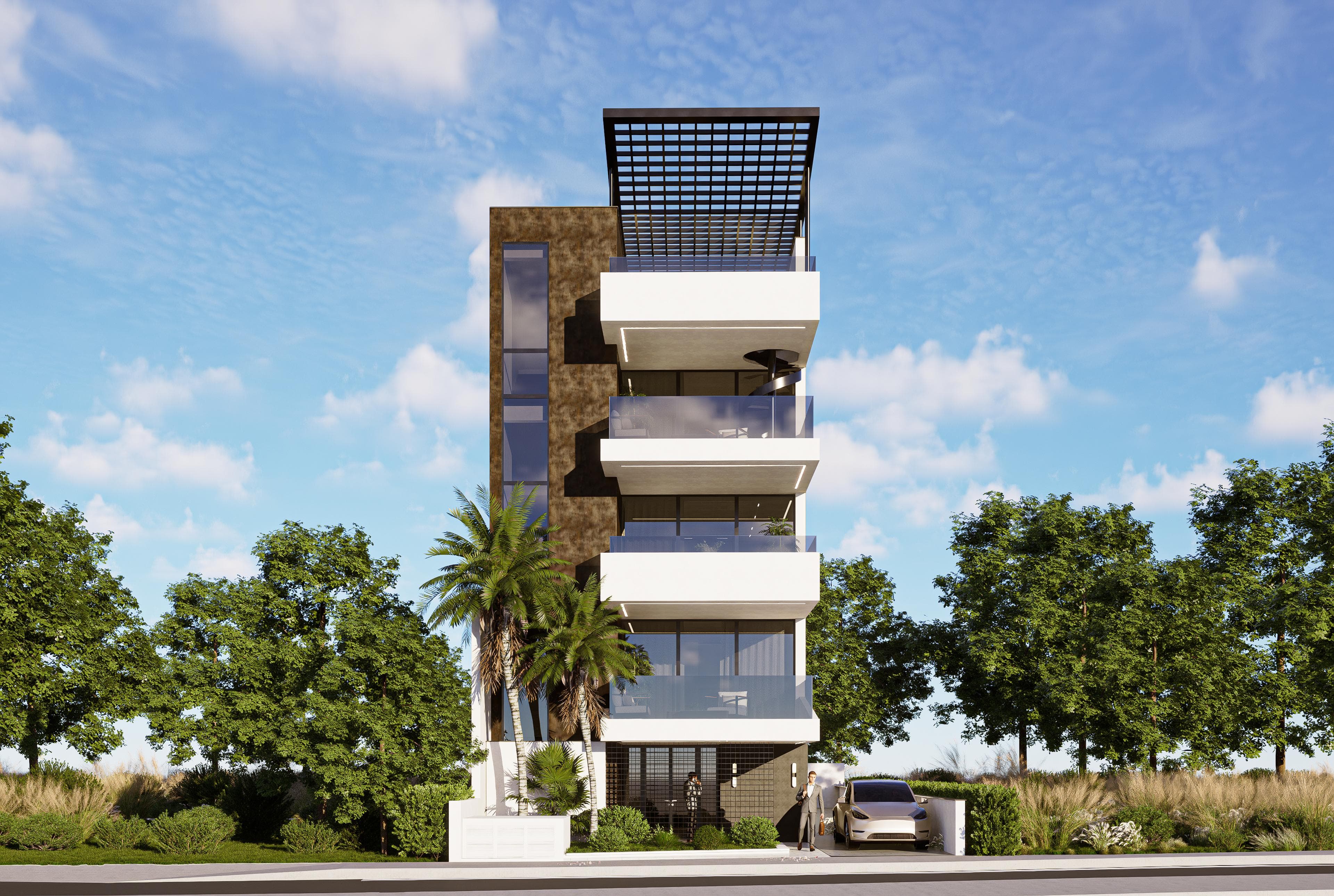 3-bedrooms apartments in Larnaca, Cyprus.
