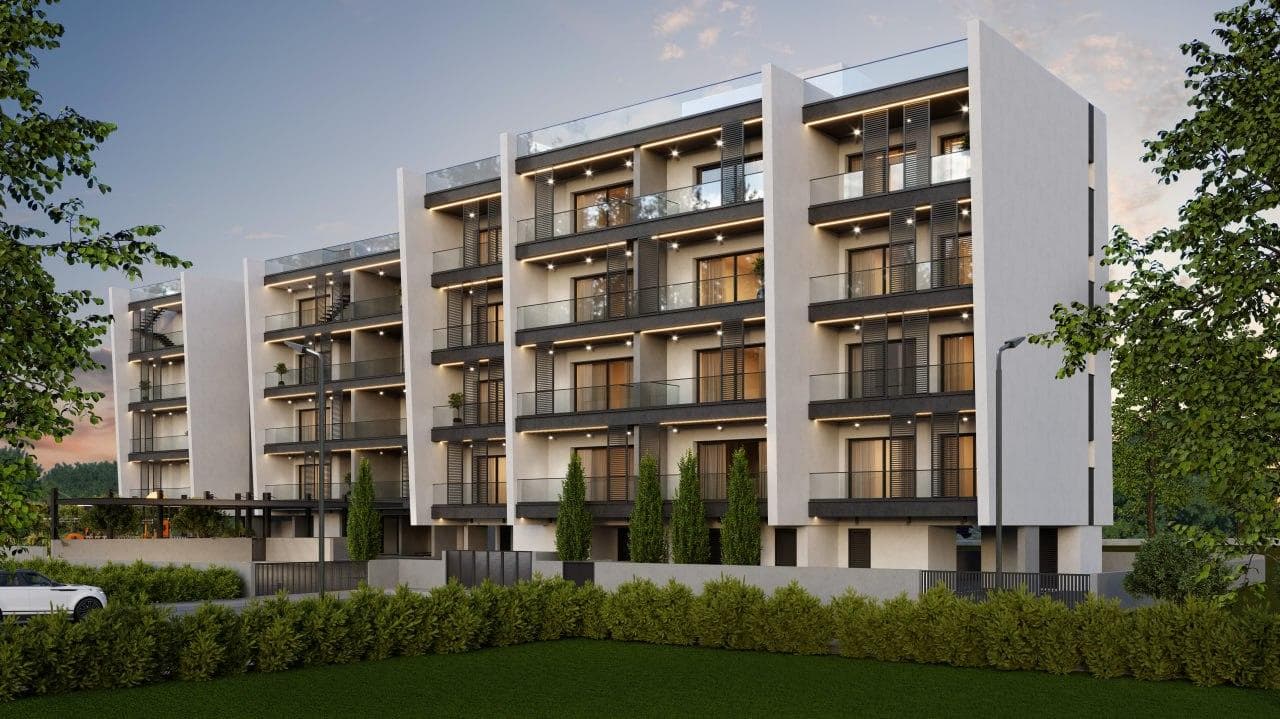 2-bedrooms apartments in Limassol, Cyprus.