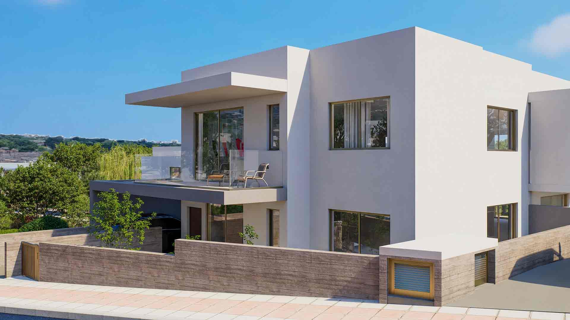2-bedrooms apartments in Paphos, Cyprus.
